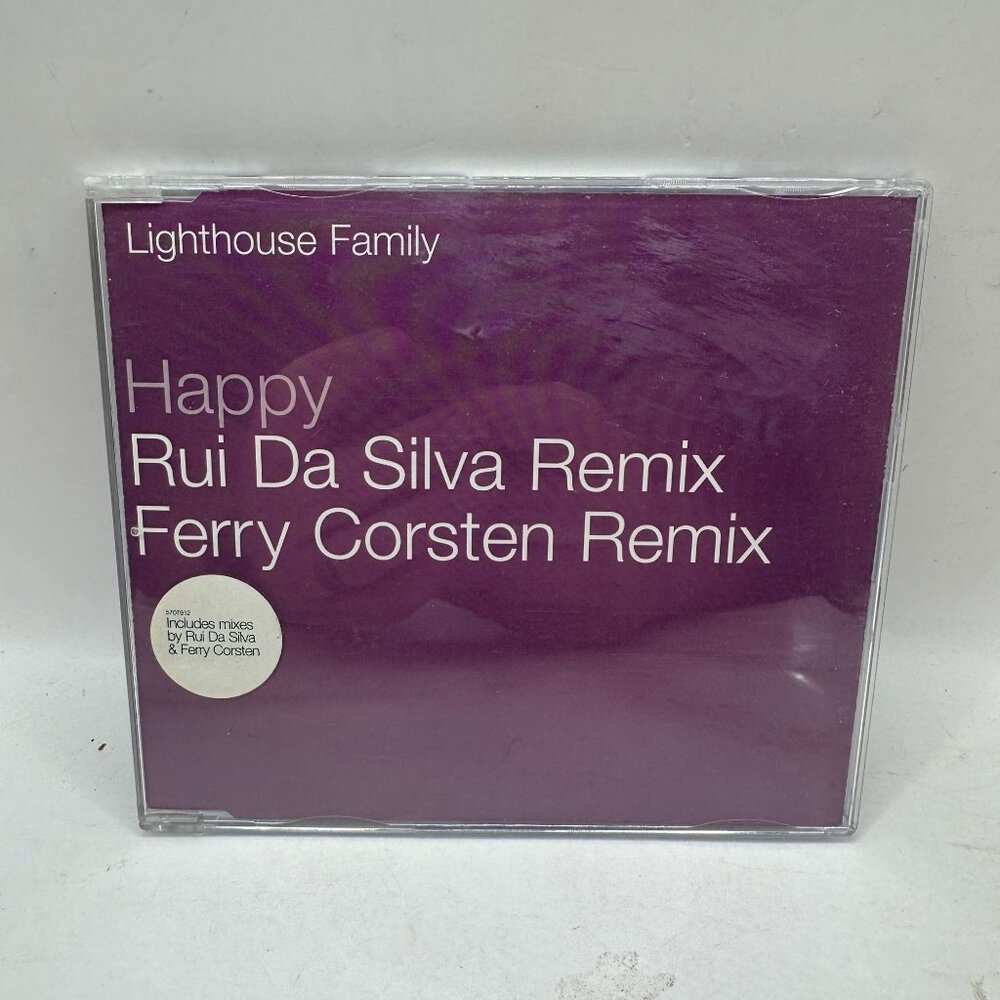 Happy UK CD Album Singel Lighthouse Family 2002 Polydor 570791-2